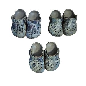 Toddler Camo Crocs Size 4, Size 5, Size 6 Bundle